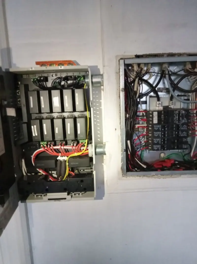 Electrical panel upgrade completed for Commercial Electrician Services in St. Johnsbury